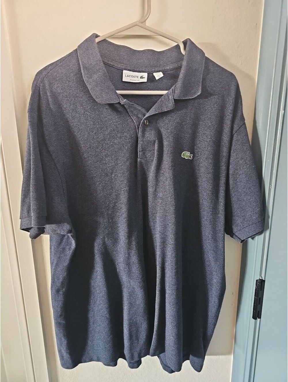 Lacoste Classic Fit Polo Shirt in Navy Blue